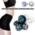 Electric Slimming Massager Handheld Body Weight Loss Professional Neck Shoulder Back Health Care Relaxation Tool With 4 Vibrating Heads