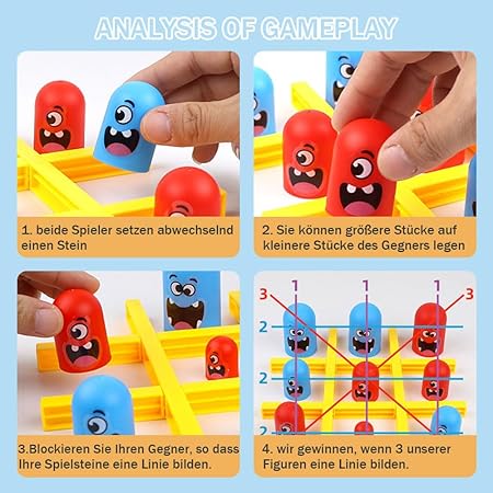 Tic Tac Toe Game 2 Player Board Games Big Eat Small Game