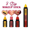 3 In 1 Eyes Cheeks Lips Lipsticks