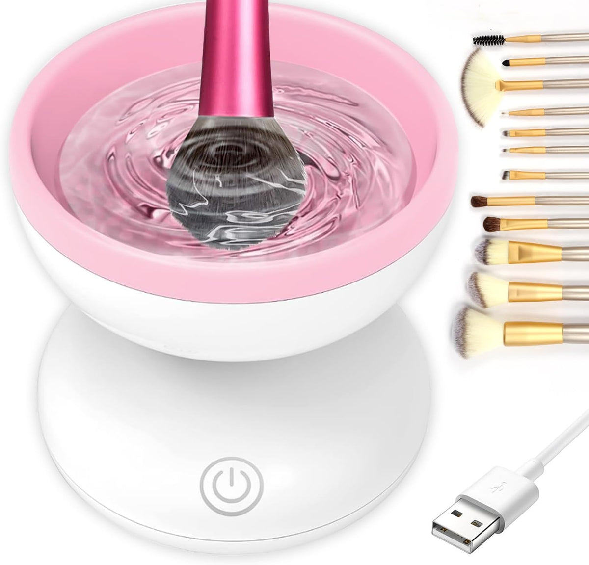Makeup Brush Cleaner Machine Electric Makeup Brush Cleanerrandom Color