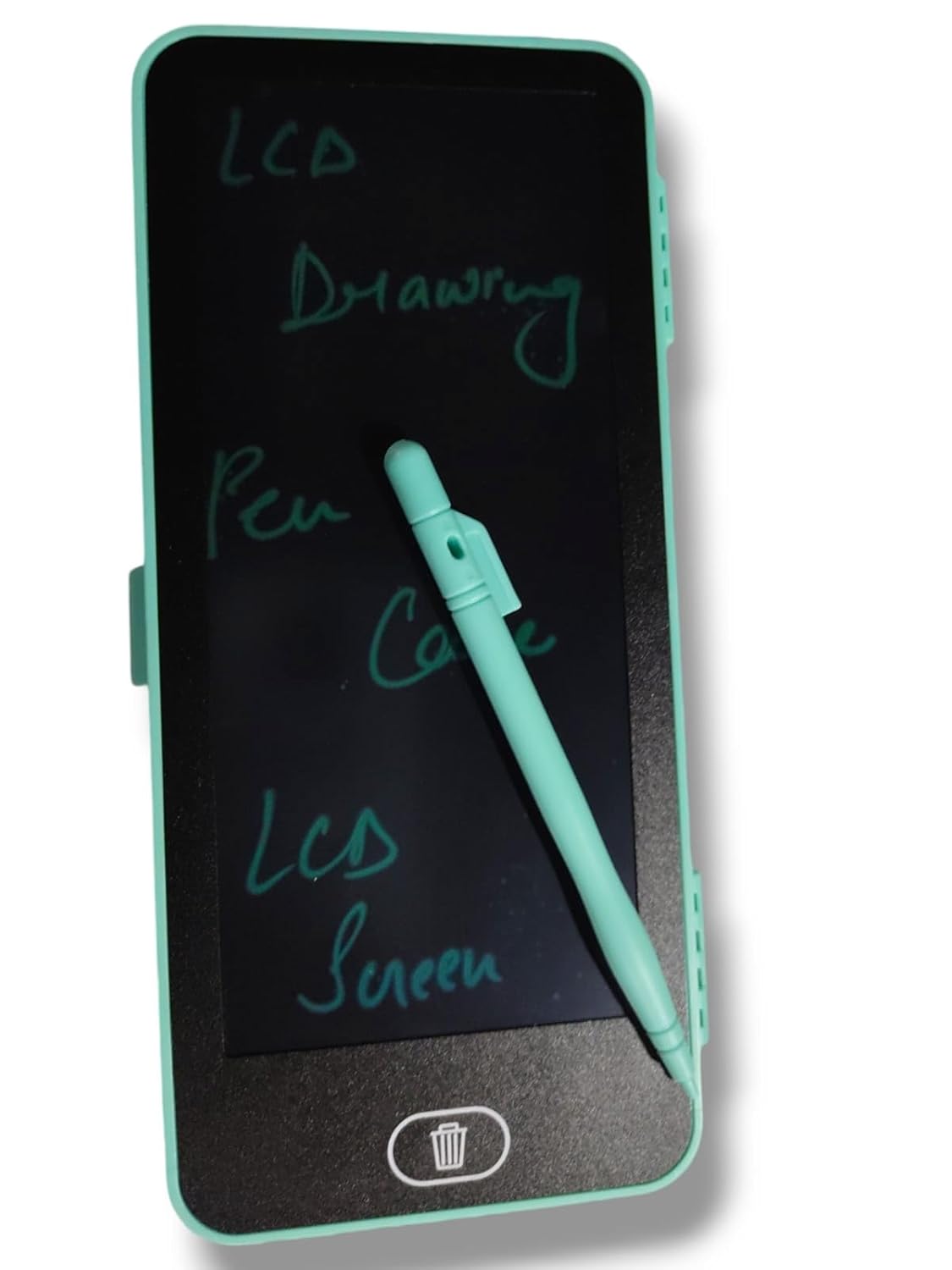 Lcd Drawing Pen Case Easy Writing With Eye Protection Lock Screen Large Space Lcd Drawing Pen Case One Key Erase Random Color
