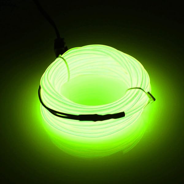 Glowing Wire Led Strip Atmosphere Light For Diy Flexible Auto Interior Lamp Party Decoration Lights Neon Stripscell Operated Random Color