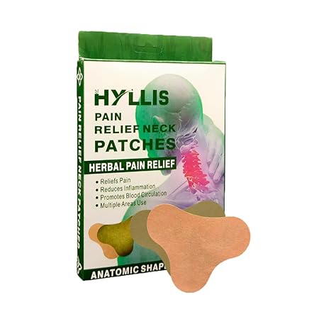 Hyllis Pain Relief Patches 10 Neck Pain Patches Safe Natural Neck Back Pain Relief Products