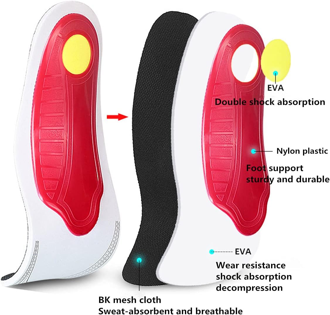 Flat Feet Arch Support Foot Pad Insole Shoe Inserts For Foot Pain Relief For Man Woman