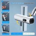 Multifunctional Kitchen Sink Waterfall Faucet Pressurized Shower Bubbler Splash Proof 4 Modes Spout Bathroom Basin Tap Extender Adapter