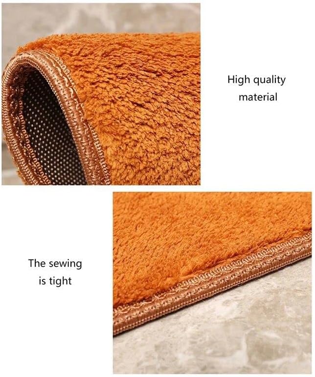 Soft Super Absorbent Bathroom Door Mat Non Slip 40X60Cm Random Color