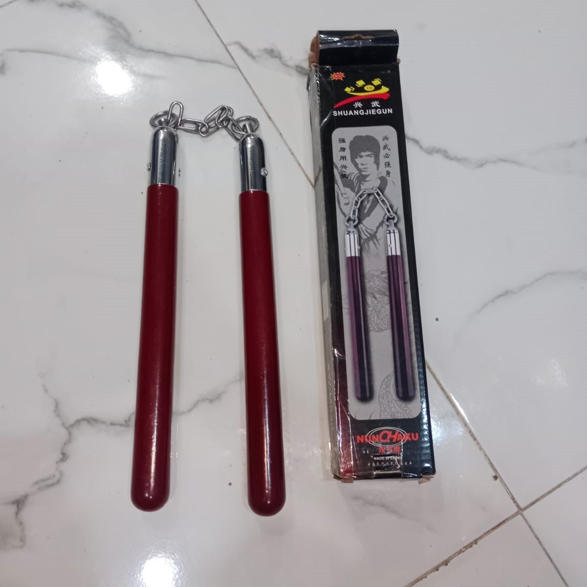 Shuangjiegun Nunchaku - Sporting Goods Product Designed For Training And Daily Exercise Routine