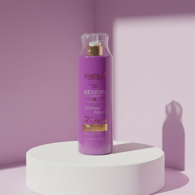 Yardlie Keratin Shampoo | Professional Perfect Care | 750 ml | Anti‑Dandruff & Frizz Control