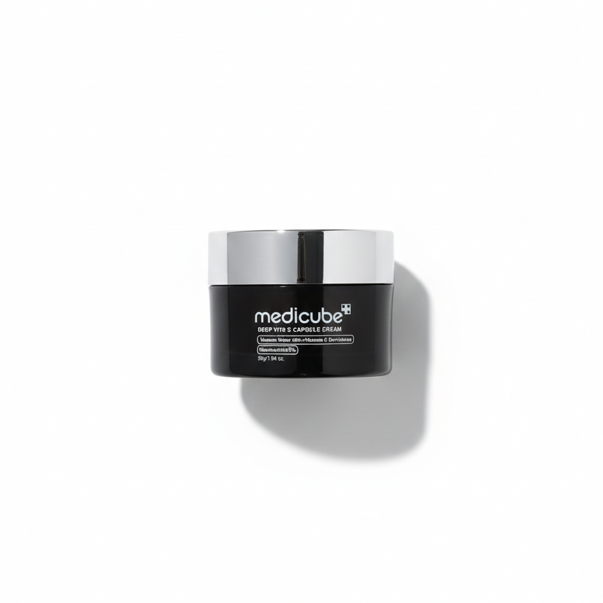 Medicube Deep Vita C Capsule Cream 55g – Brightening Vitamin C Face Cream with 5% Niacinamide