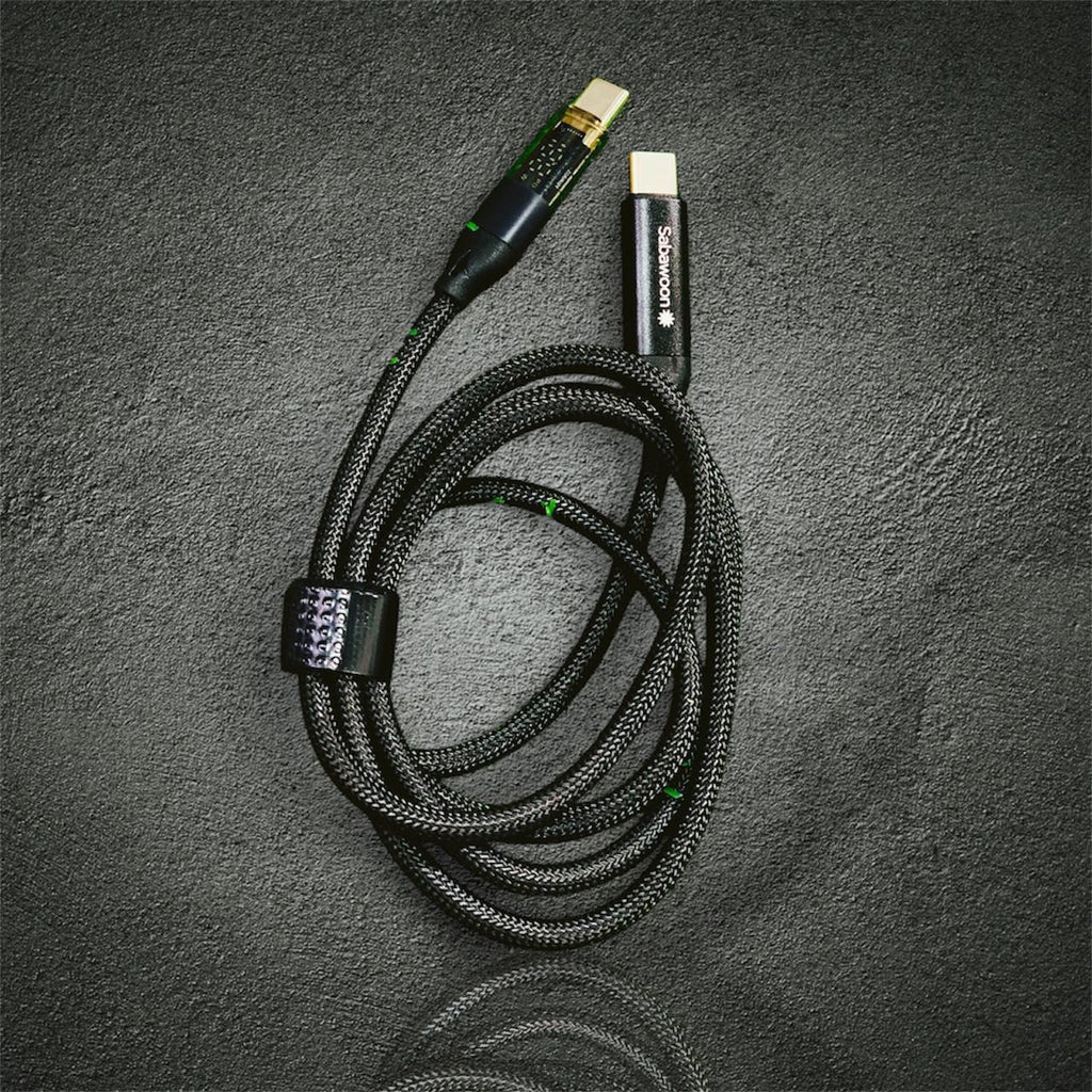 Sabawoon Type-C to Type-C 120W Fast Charging Cable – Ultra-Durable, Super-Speed Power Delivery