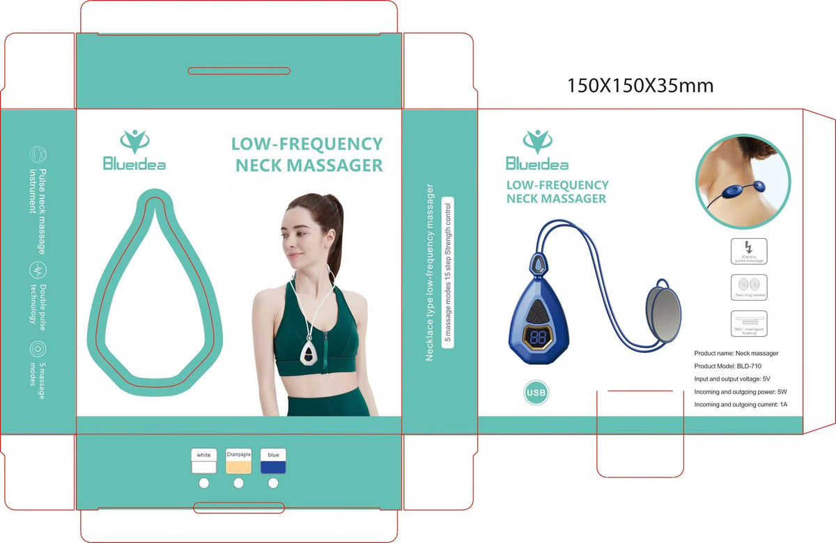 Neck Massger Low Frequency Relief Neck Massager