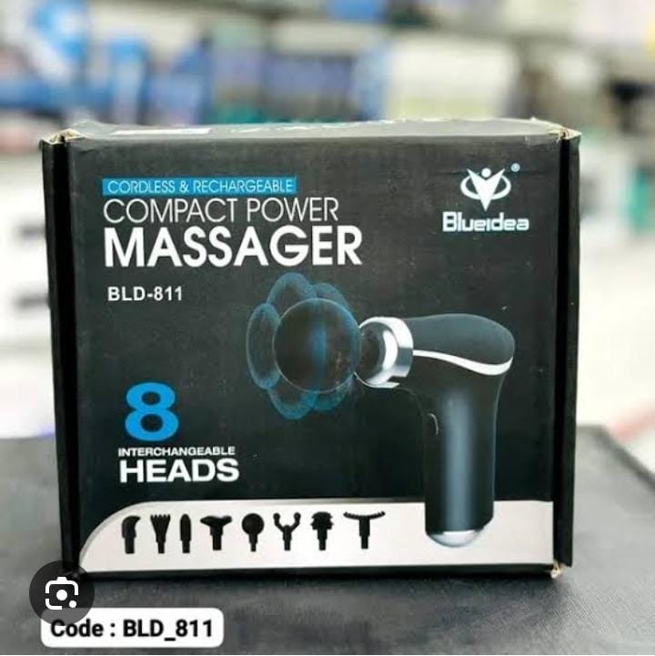 Cordless Amp Rechargeable Compact Body Massager Model Bld 811 Best Quality Massager