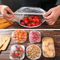 100Pc Disposable Cling Film Cover Household Refrigerator Food Fruit Preservation Cover Dust Proof Plastic Fresh Keeping Cover 2
