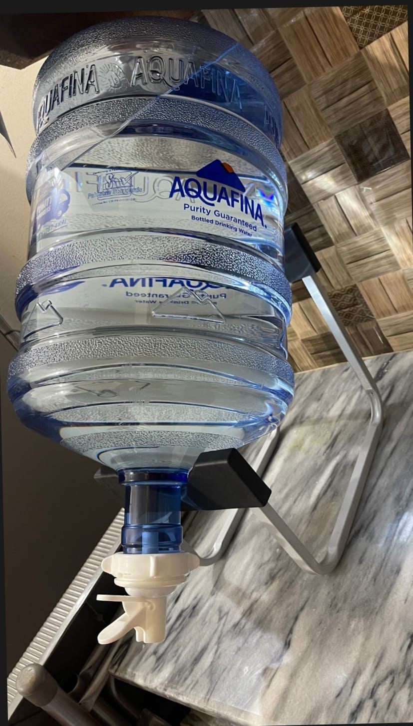 High‑Quality Water Bottle Stand | Metal Rack Dispenser | Durable & Stable Holder for Home & Office | 19 Ltr bottle stand with nozzle