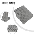 Sink Mat Black Durable Non Slip Design Protects Sink Surface Prevents Scratches And Keeps Kitchen Clean Size  26x32cm