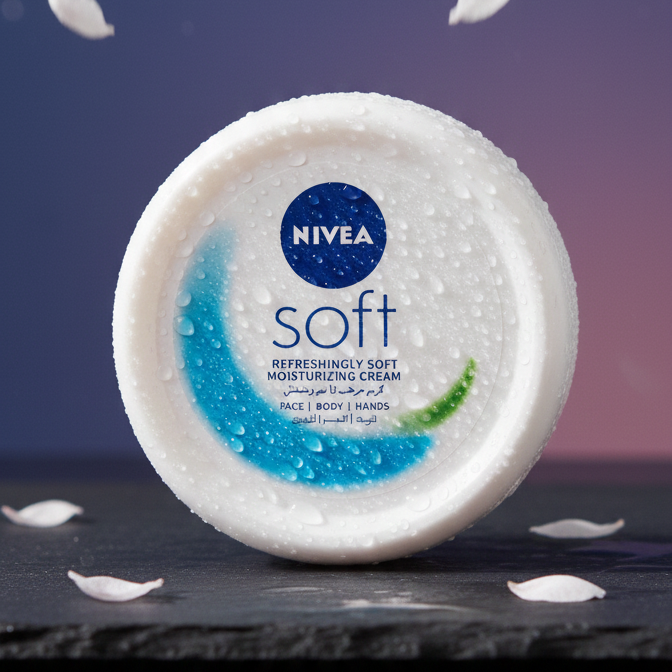 NIVEA Soft: Refreshingly Soft Moisturizing Cream - An Intensive and Lightweight Solution for All-Day Hydration