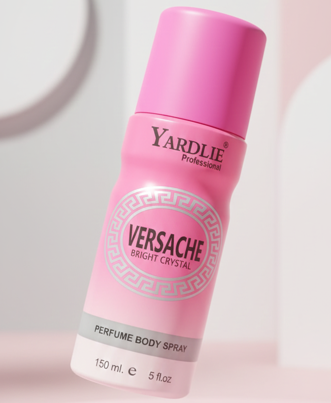 Yardlie Professional VERSACHE Inspired Body Spray (150ml): Luxurious, Long-Lasting Aromatic Deodorant for Men and Women
