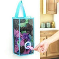 Plastic Shopping Bag Storage Basket Kitchen Accessories Reusable Grocery Potatoes Garbage Bag Holder 671389