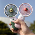 Mini Fan Multifunctional Cool Summer Fruit Cartoon Handheld Mini Fanrandom Color 4