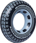 Intex Giant Tire Tube 36 Inch Swim Ring For Summer Swimming Pool Tube For Kids Big Size Cool Black Wheel Tire Men Swimming Ring