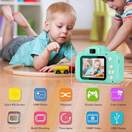 Children Mini Digital Camera Can Take Pictures Video Small Sir Toys Kids Camera Digital Video Camera For Kids Christmas Birthday Gift For Boys Amp Girls Random Colors