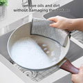 Combo Deal Disposable Food Cover Plastic Wrap 100 Pcs 2 Pcs Dishwashing Rug Reusable Elastic Food Storage Covers Amp Metal Wire Dish Washing Rugs For Kitchen