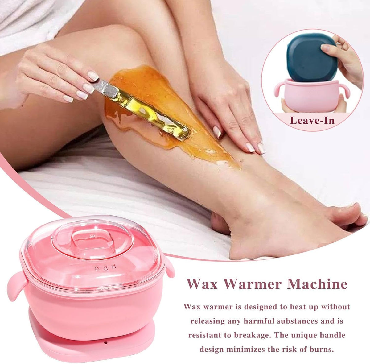 Wax Heater Made With Silicone Quick Amp Easy Hair Removal