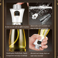Oil Spray Dispenser Oil Spray Bottle Pump For Cooking Bbq Baking Frying Salad Random Color 170Ml