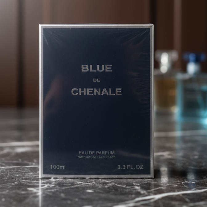 Blue De Chenale Eau De Parfum – Timeless Fragrance For Men With Sophisticated, Woody, And Aromatic (100 ml)