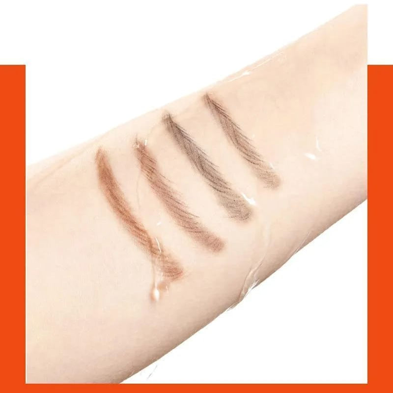 3 In 1 Eyebrow Pencil Brush And Razor Comfortable Use Smooth Application Compact Design For Daily Grooming Needs - Brown