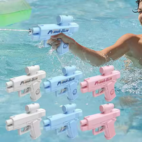 Funny Double-Sided Reverse Water Gun – Mini Tactical Prank Sprayer Toy for Kids & Adults | Summer Pool & Beach Water Fight Blaster (Random Color)
