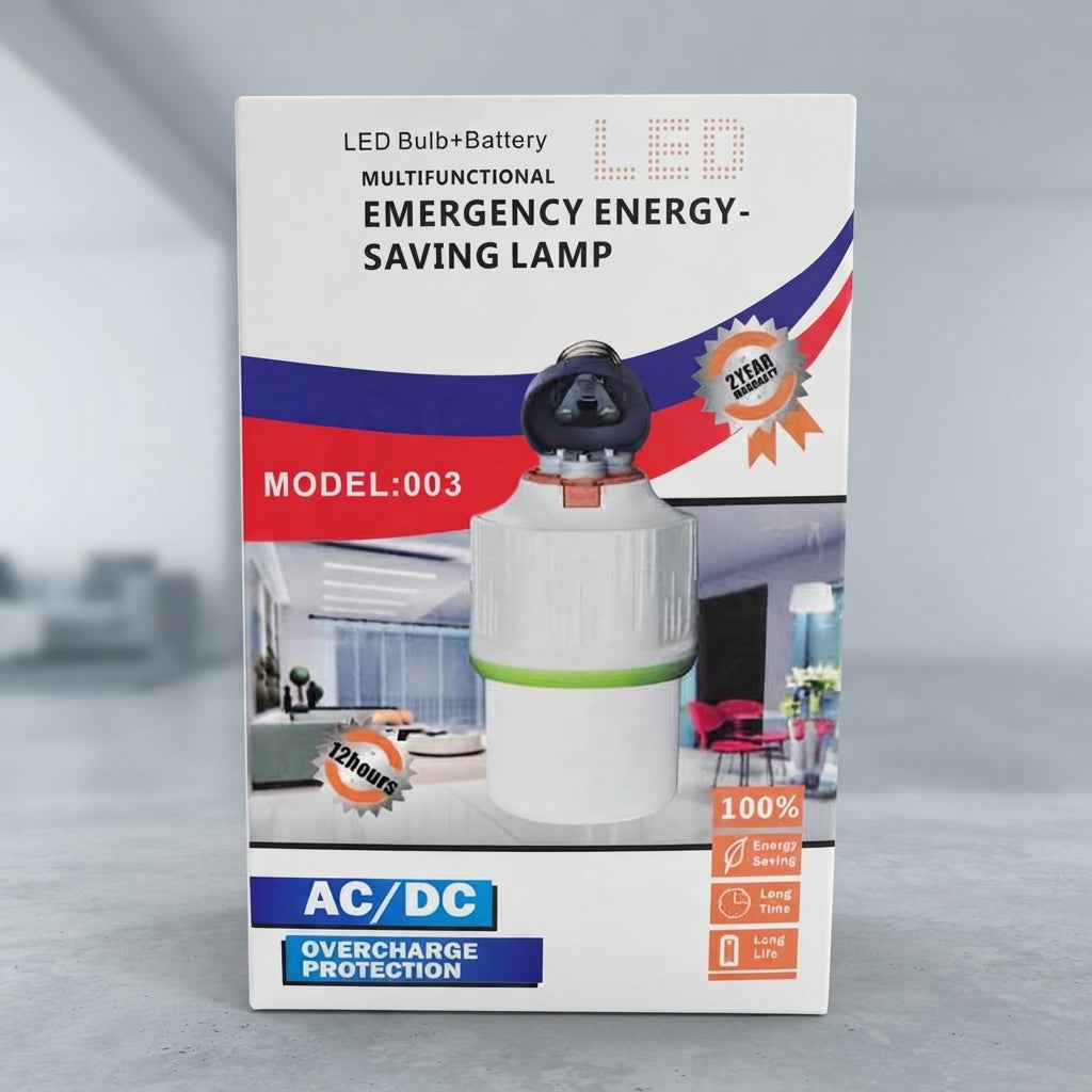 Multifunctional LED Emergency Energy-Saving Lamp (Model: 003) - Lighting Product Designed For Illumination And Daily Lighting Routine