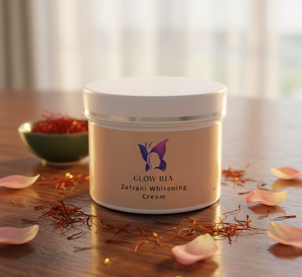 Glow Ria Zafrani Whitening Cream 100G Skin Brightening Cream For Radiant And Even Looking Skin