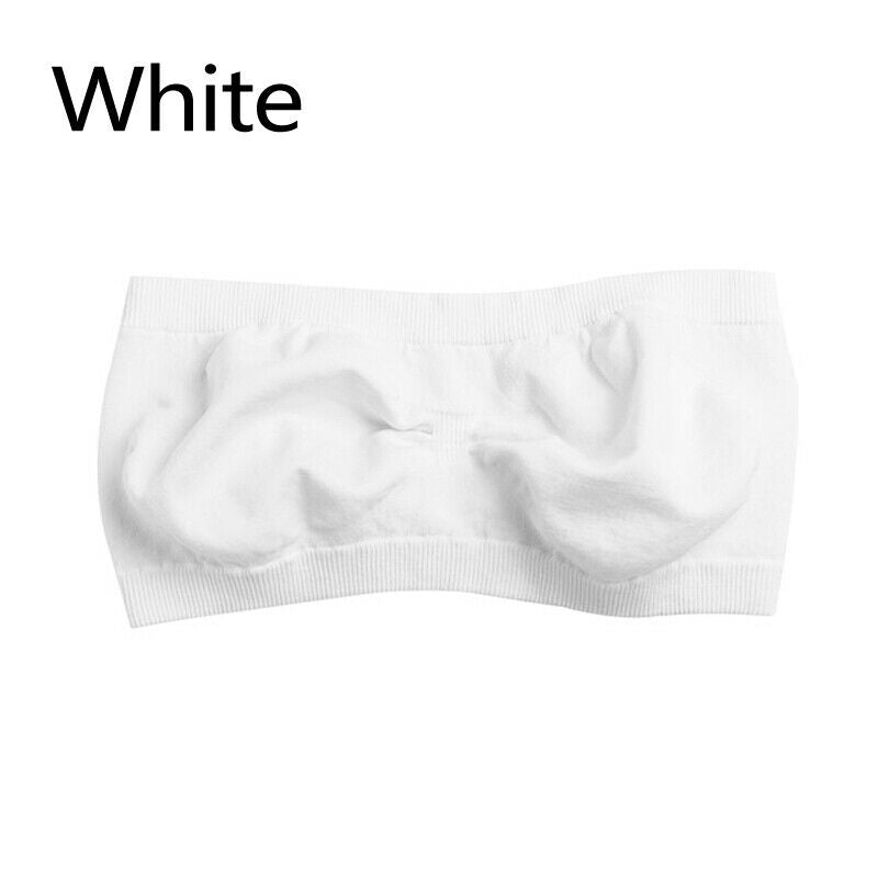 Girls New Style Seamless Strapless Bra Free Size School College Wear - Apparel Product Designed For Wear And Daily Undergarment Routine - Beige