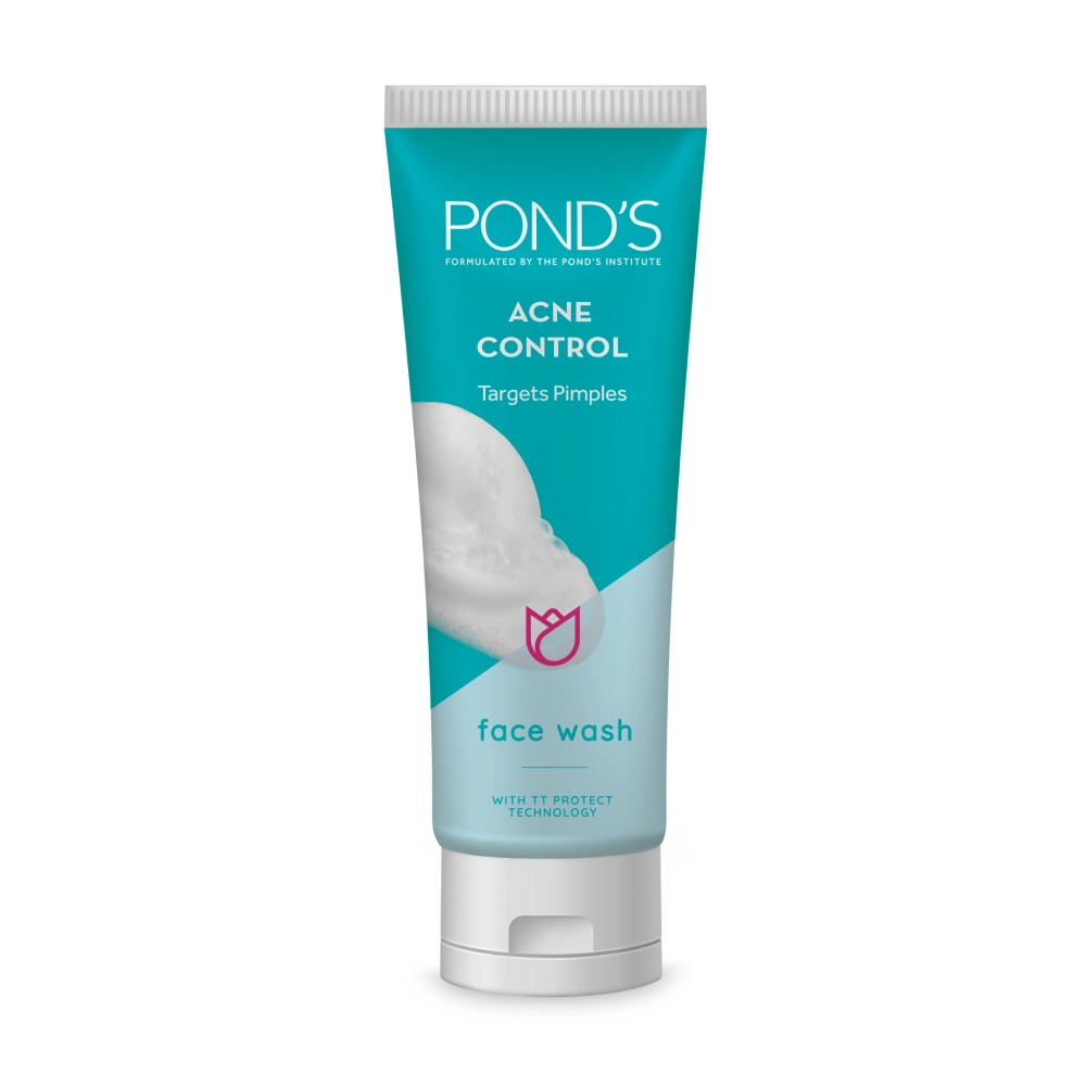 Ponds Anti Acne Solution Face Wash – Gentle Liquid Formula For Clearer Skin Oil Control And Acne Prevention – 100 Gram Pack