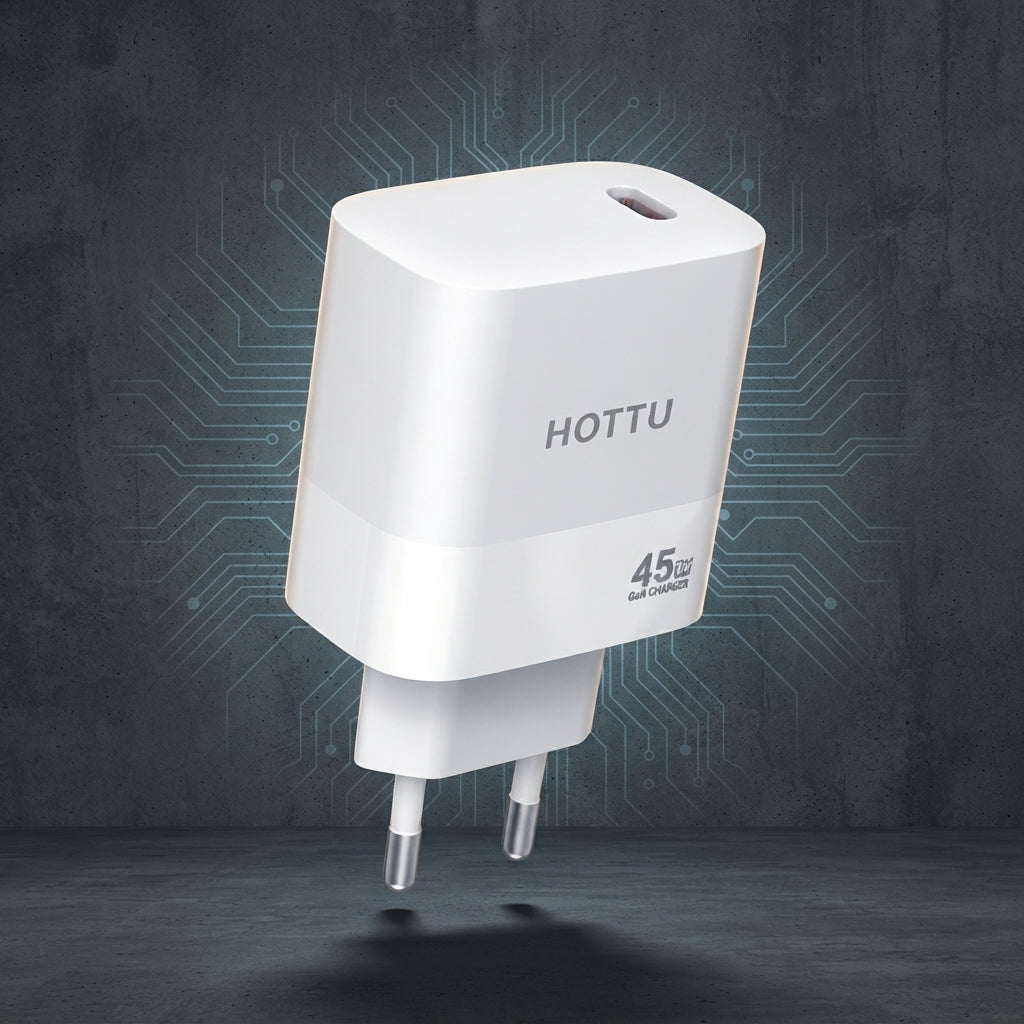 HOTTU FC09 45W GaN Super Fast Charger with USB-C Power Delivery