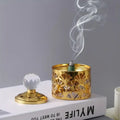Incense Burner Home Incense Holder Incense Stick Holder Oud Burner Home Decor Incense Cones Container Antique Incense Holder Charcoal