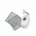 Combo Deal – 2 Pcs Metal Wire Cleaning Cloths with 1 Bear Design Food Cover Packet – Kitchen Cleaning & Food Protection Set