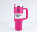 Stanley 40 Oz 1200Ml Stainless Steel Vacuum Insulated Tumbler With Straw Leak Proof Quencher Cup For Hot Amp Cold Beverages Travel Mug Gym Water Bottle Coffee Thermos Random Colors Stanley With Box