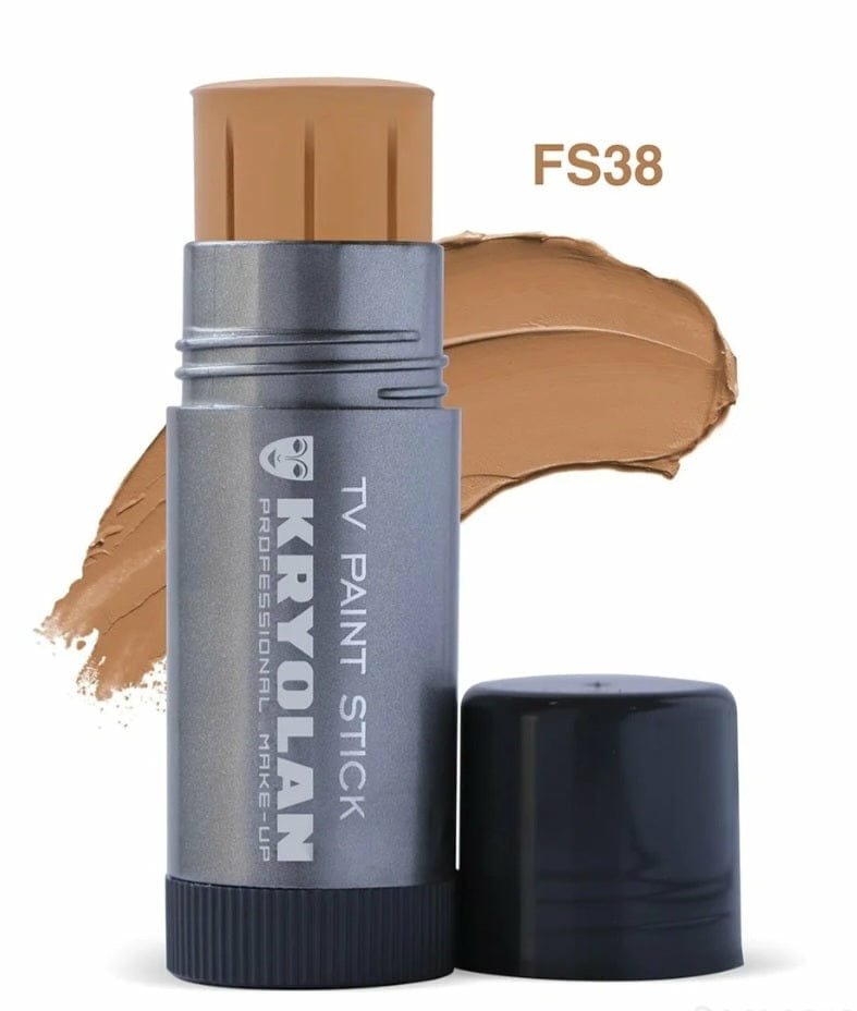 Kryolan TV Paint Stick Foundation Offering Professional Coverage With Smooth Application And Long Lasting Finish - 1W