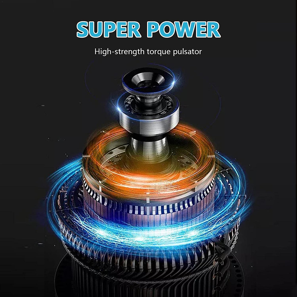 Mini Washing Machine Portable Ultrasonic Turbine Washer 722019