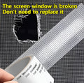 Window Screen Net Repair Tape – Strong Adhesive Mesh Tape for Door & Window Screen Repair, Easy Fix for Holes and Tears | 2 Meter