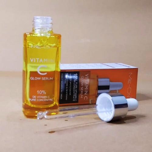 ME-ON Vitamin C Face Serum – Brightening, Anti-Ageing & Hydrating Glow Booster (30ml)