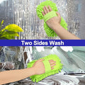 Spounge Fiber Microfiber Wash Sponge Car Wash Sponge Microfiber Wash Mitt Scratch Free Ultra Absorbent Microfiber Mitt For Cars Trucks Suv Boatbicycle Motorcycle Random Color 4