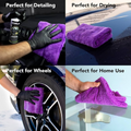 Premium Microfiber Car Cleaning Towel Super Soft Scratch Free Car Cleaning Towel