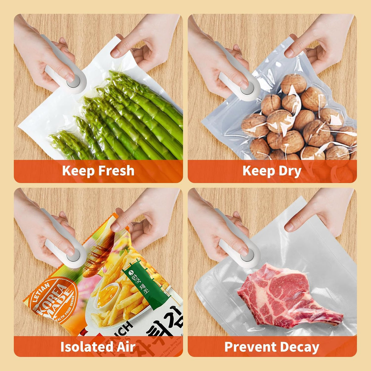 Heat Sealing Machine 2 In 1 Cutting And Sealer Usb Rechargeable Food Sealer Mini Sealer For Snack Storage Food Sealer For Chip Bags Plastic Bags Food Storage Mini Sealing Machine Random Color