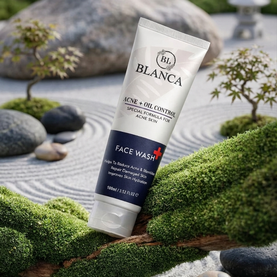 Blanca Acne And Oil Control Face Wash 100ml Gentle Cleanser For Clear Balanced And Healthy Skin