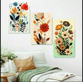 3-Piece Wooden StickyTile Frame Set – 8x11 Inch Wall Art Frames with Double Tape