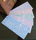 30 Pcs Eidi Note Size Envelopes – Mix Colors | Pakistani Currency Money Envelopes for Eidi, Weddings & Gift Giving | Without Adhesive Tape