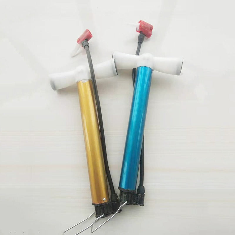 Mini Air Pump For Bikes Cycle - Compact Inflator Device Designed For Portable Air Inflation And Convenient Pumping Maintenance Routine (Random Color)